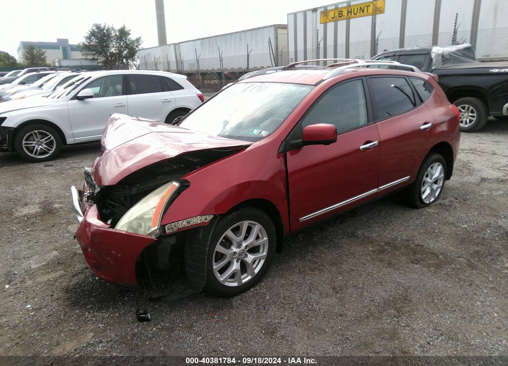 2012 NISSAN ROGUE SV W/SL PKG VIN: JN8AS5MT6CW282800