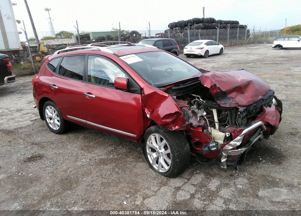 2012 NISSAN ROGUE SV W/SL PKG VIN: JN8AS5MT6CW282800