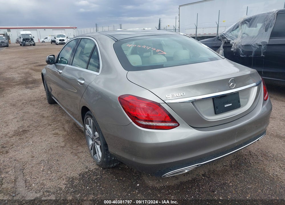 2020 MERCEDES-BENZ C 300 VIN: W1KWF8DBXLR598929