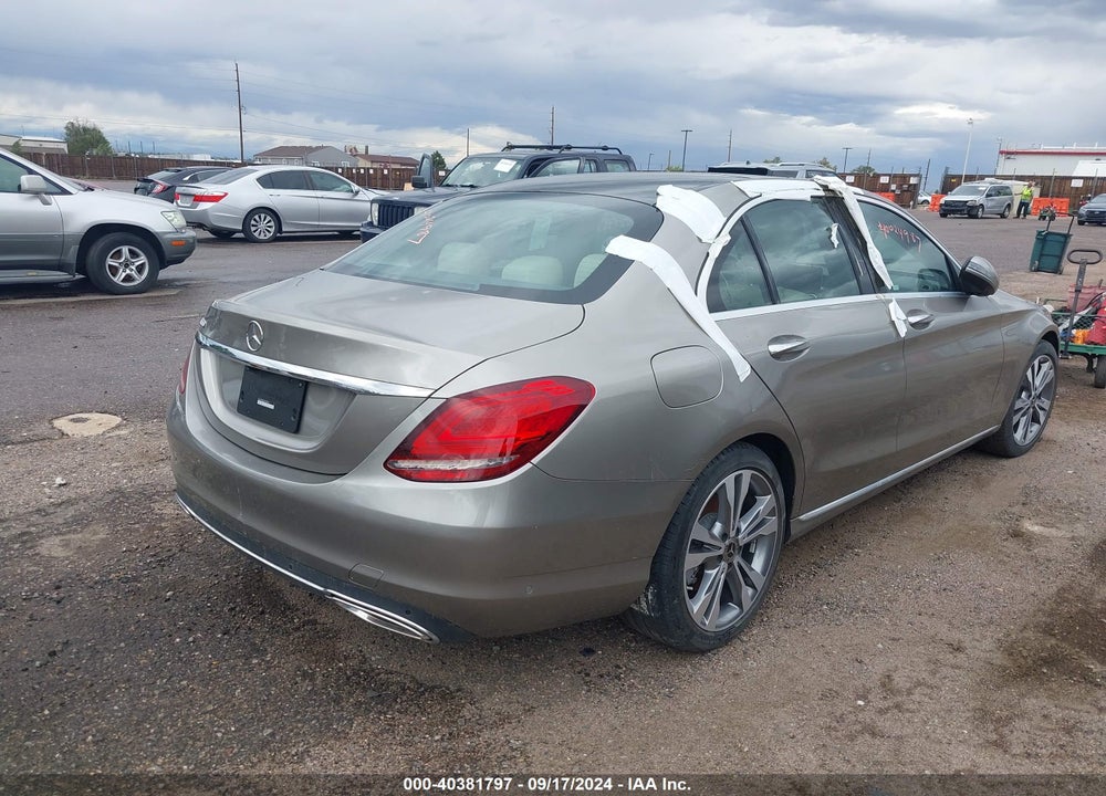 2020 MERCEDES-BENZ C 300 VIN: W1KWF8DBXLR598929