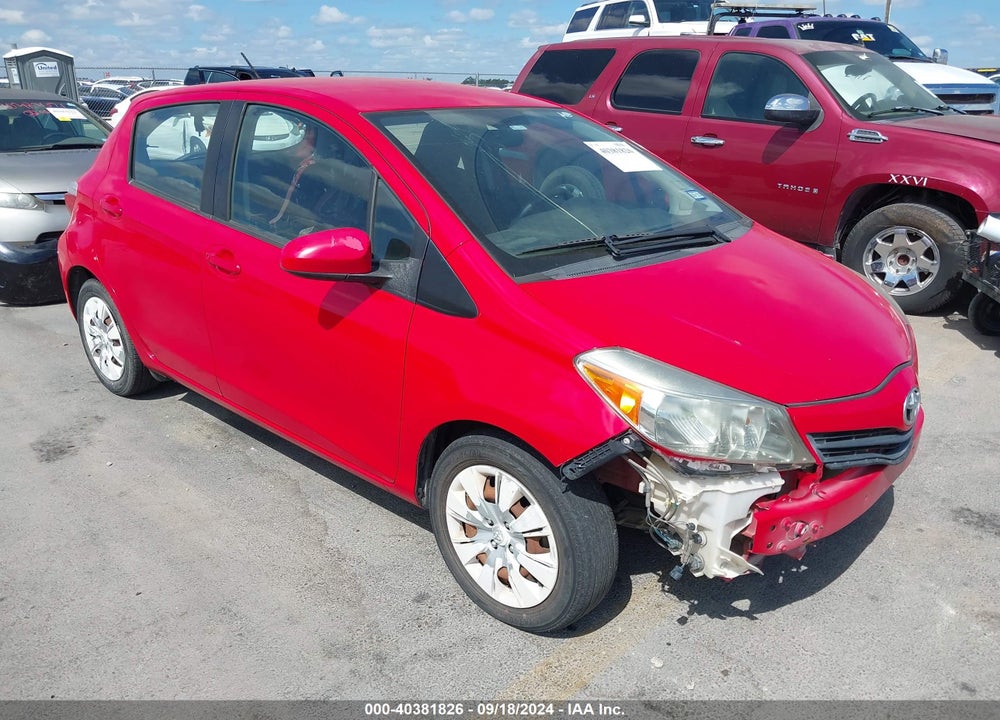 2014 TOYOTA YARIS L (TMMF PLANT) VIN: VNKKTUD3XEA010510