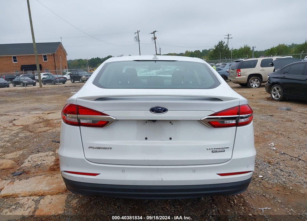 2020 FORD FUSION HYBRID TITANIUM VIN: 3FA6P0RU7LR157143