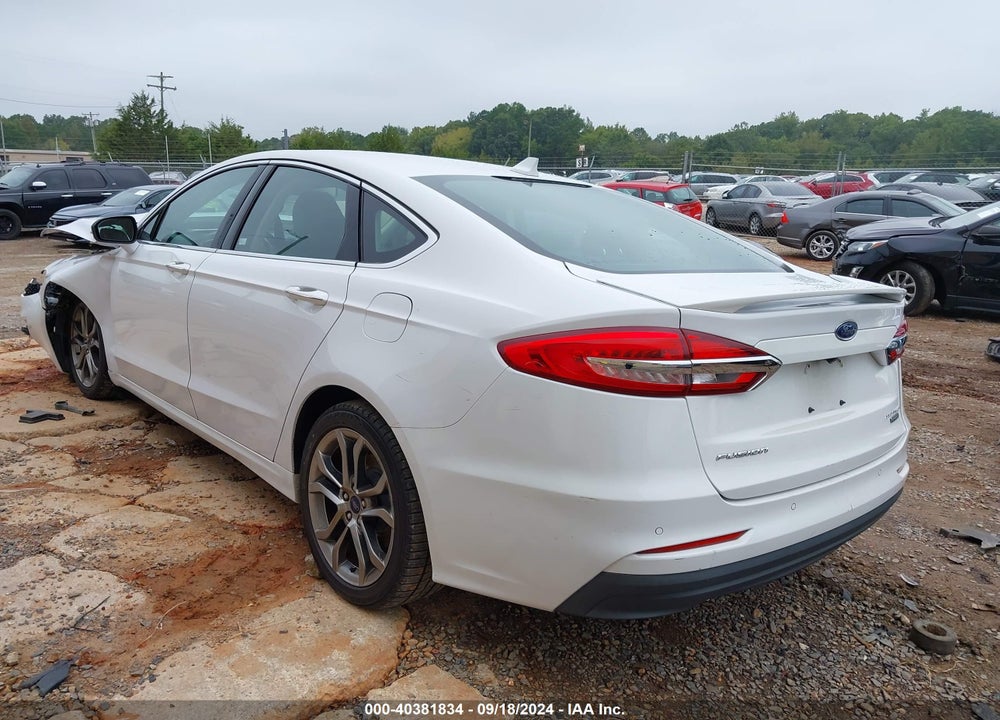 2020 FORD FUSION HYBRID TITANIUM VIN: 3FA6P0RU7LR157143