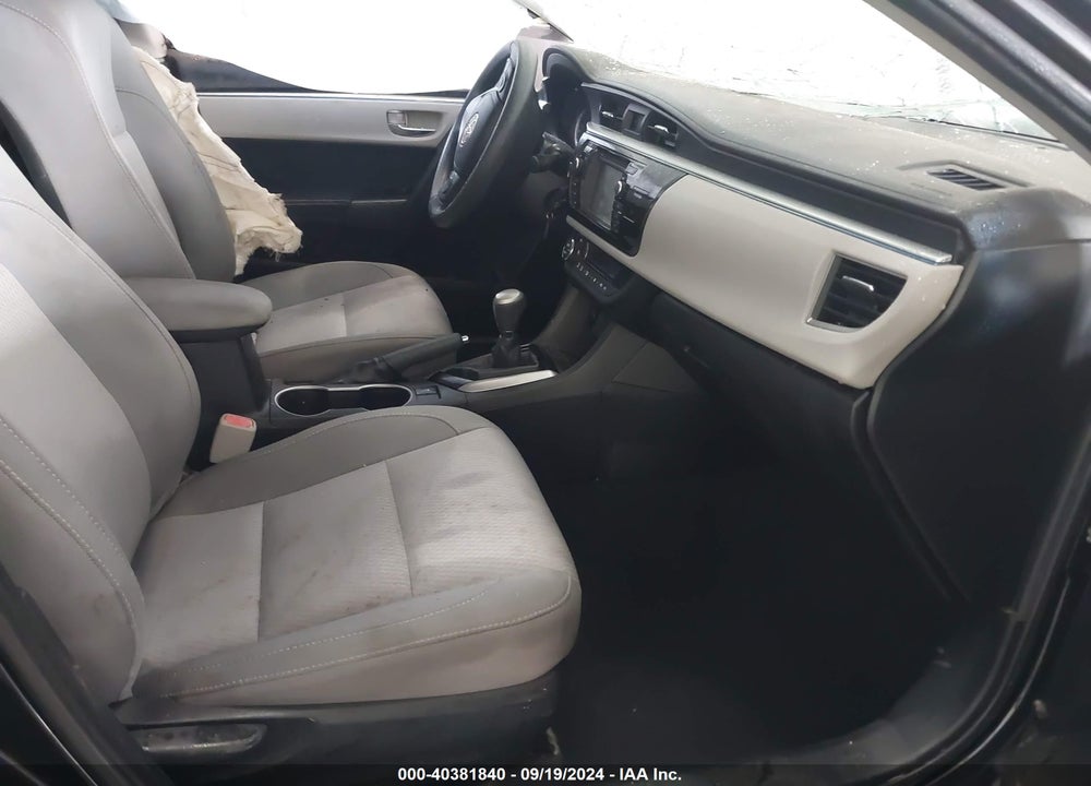 2014 TOYOTA COROLLA LE VIN: 2T1BURHE5EC174483