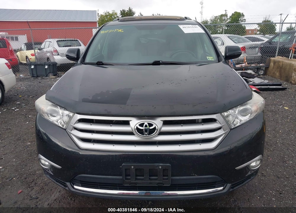 2012 TOYOTA HIGHLANDER SE V6 VIN: 5TDBK3EH8CS149955
