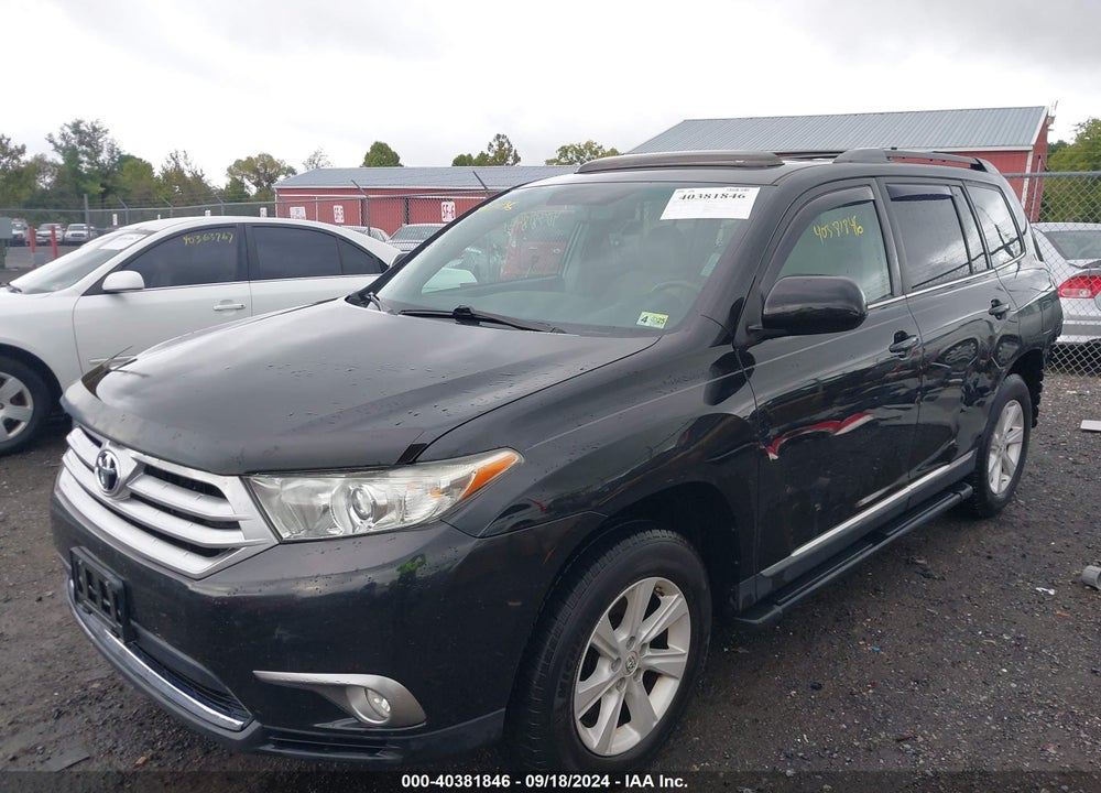2012 TOYOTA HIGHLANDER SE V6 VIN: 5TDBK3EH8CS149955