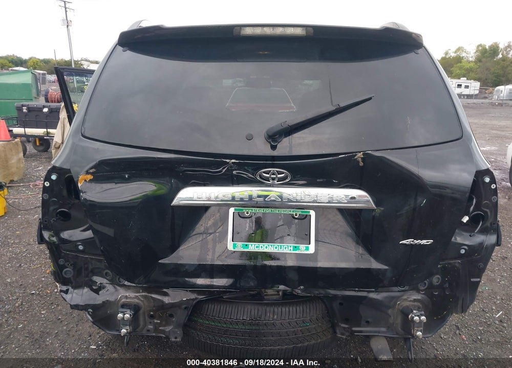 2012 TOYOTA HIGHLANDER SE V6 VIN: 5TDBK3EH8CS149955