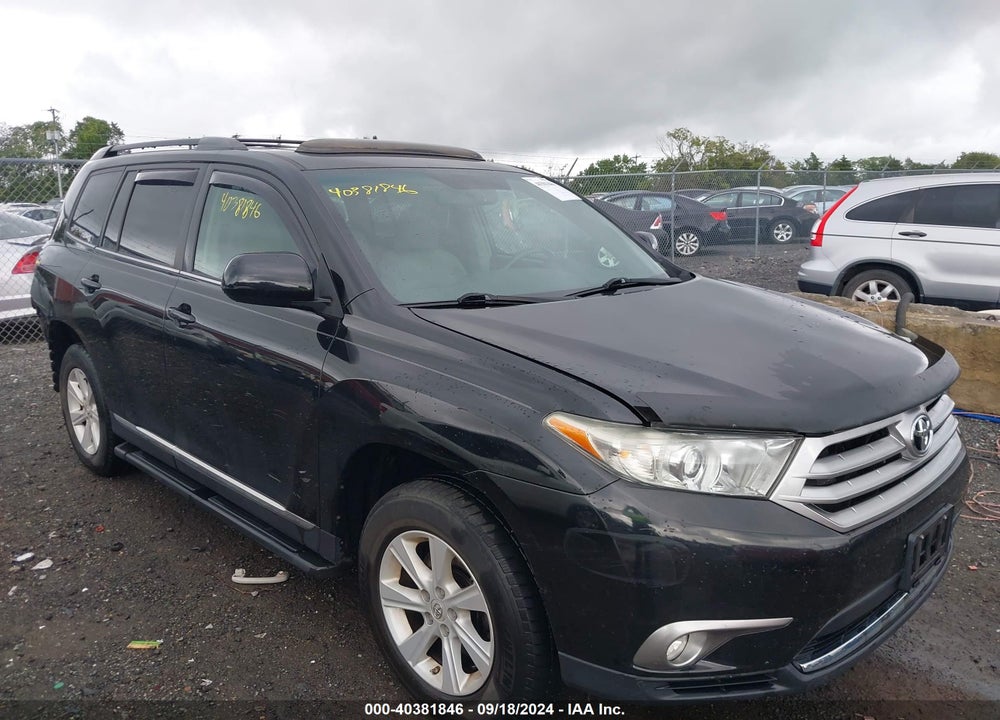 2012 TOYOTA HIGHLANDER SE V6 VIN: 5TDBK3EH8CS149955