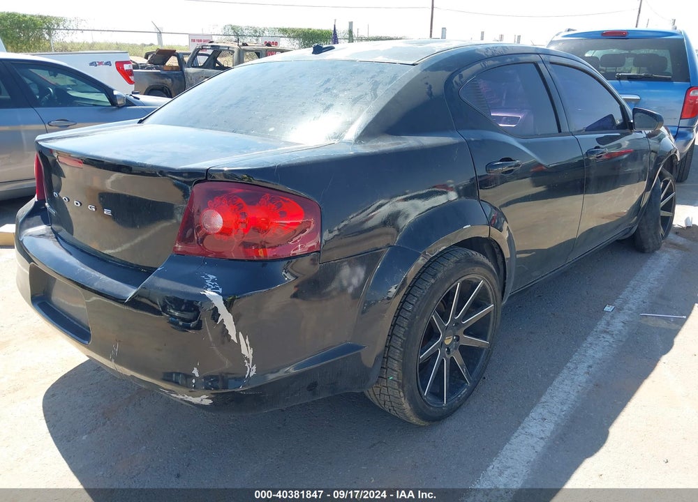 2014 DODGE AVENGER SE VIN: 1C3CDZAB9EN138768