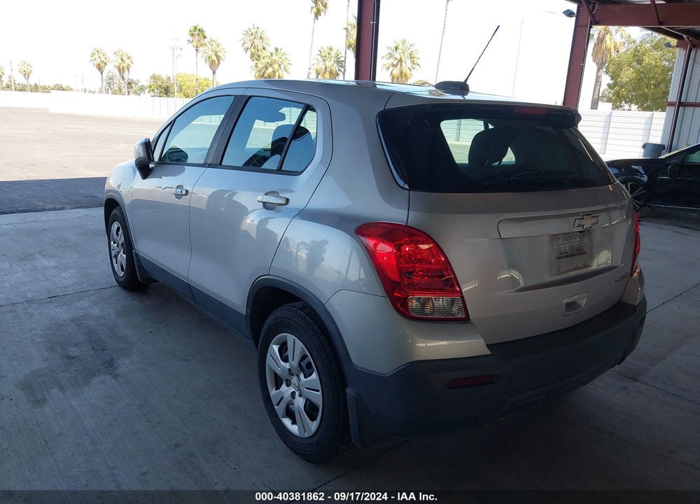 2015 CHEVROLET TRAX 1LS VIN: 3GNCJKSB0FL243041
