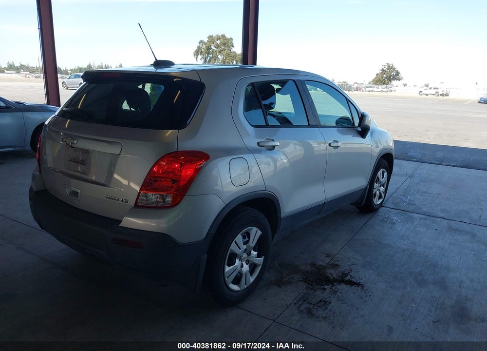 2015 CHEVROLET TRAX 1LS VIN: 3GNCJKSB0FL243041
