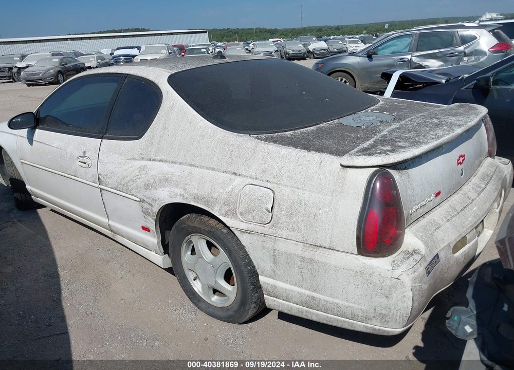 2004 CHEVROLET MONTE CARLO SS VIN: 2G1WX12K449106403