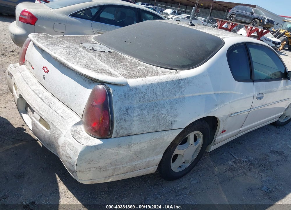 2004 CHEVROLET MONTE CARLO SS VIN: 2G1WX12K449106403