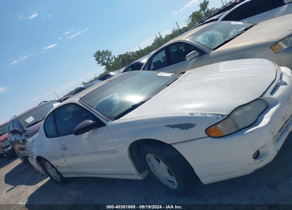 2004 CHEVROLET MONTE CARLO SS VIN: 2G1WX12K449106403