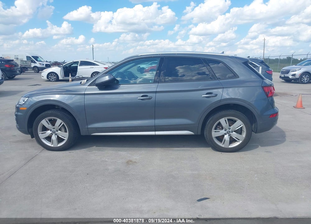 2018 AUDI Q5 VIN: WA1ANAFY3J2012989