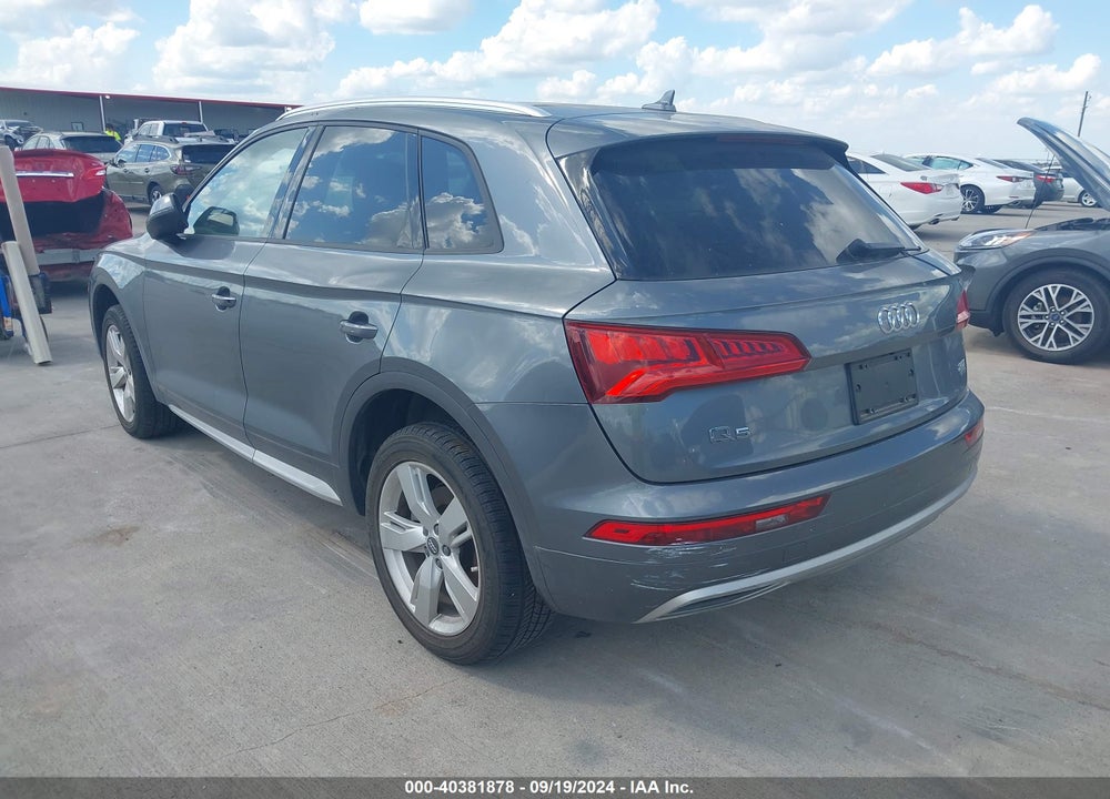 2018 AUDI Q5 VIN: WA1ANAFY3J2012989