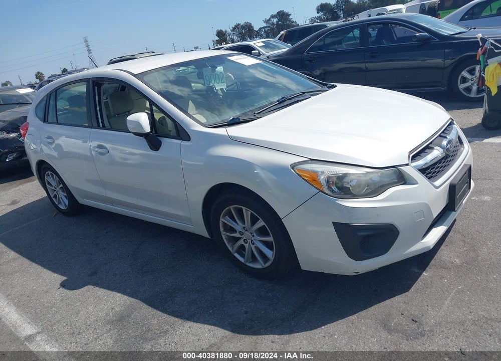 2013 SUBARU IMPREZA 2.0I PREMIUM VIN: JF1GPAC63D1892573