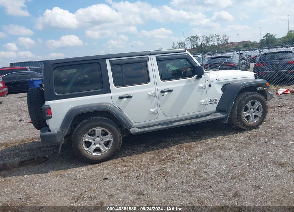 2021 JEEP WRANGLER UNLIMITED SPORT RHD 4X4 VIN: 1C4HJXKN1MW591332
