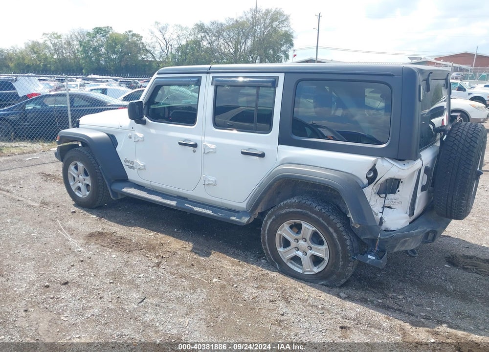 2021 JEEP WRANGLER UNLIMITED SPORT RHD 4X4 VIN: 1C4HJXKN1MW591332