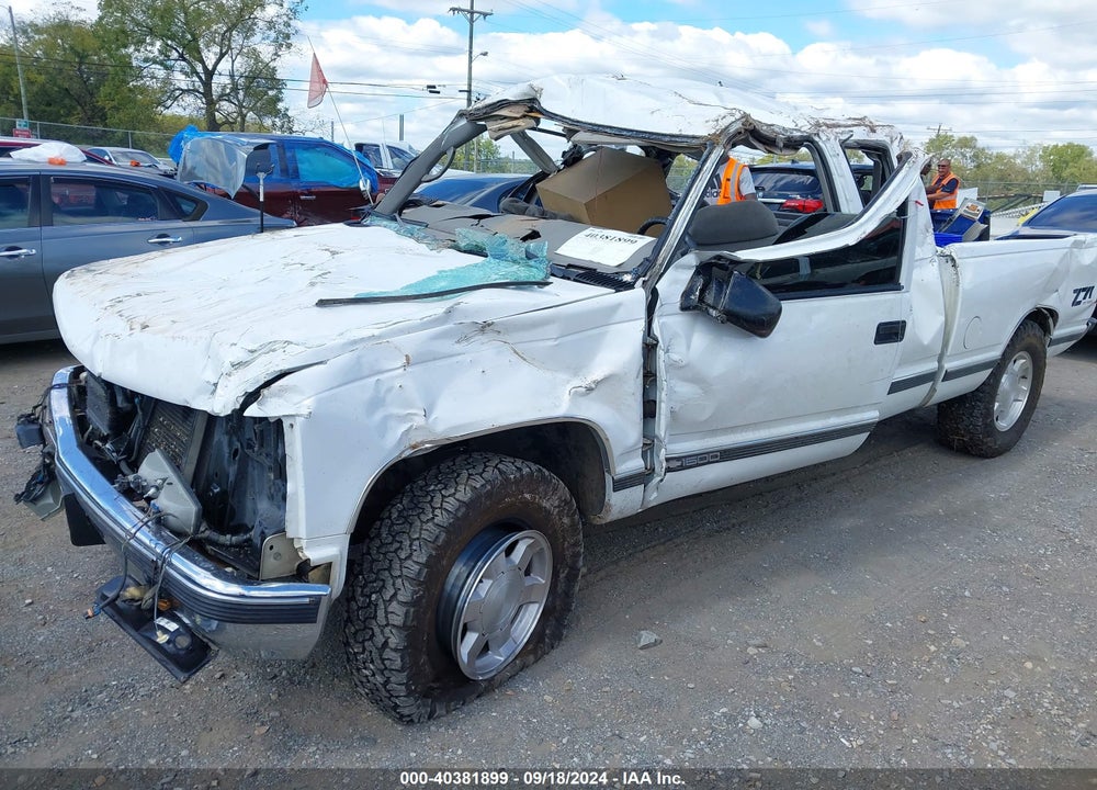 1998 CHEVROLET K1500 FLEETSIDE VIN: 2GCEK19R5W1277988