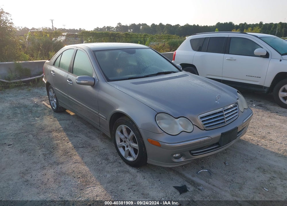 2007 MERCEDES-BENZ C 280 LUXURY 4MATIC VIN: WDBRF92H87F912894
