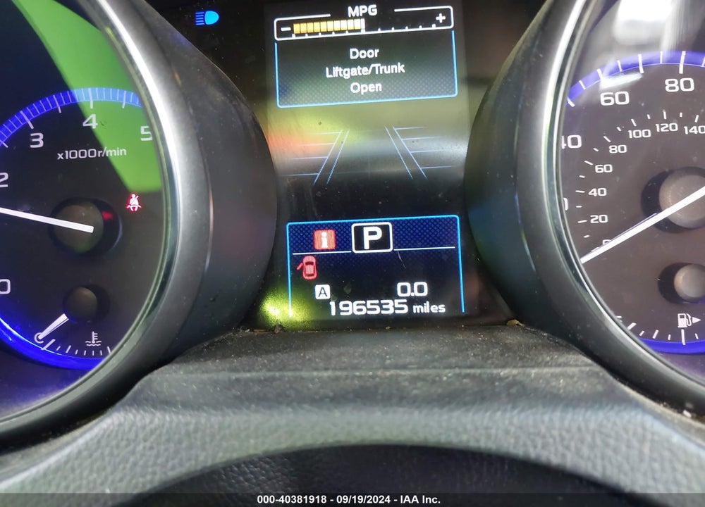 2015 SUBARU OUTBACK 2.5I LIMITED VIN: 4S4BSBNC6F3346588