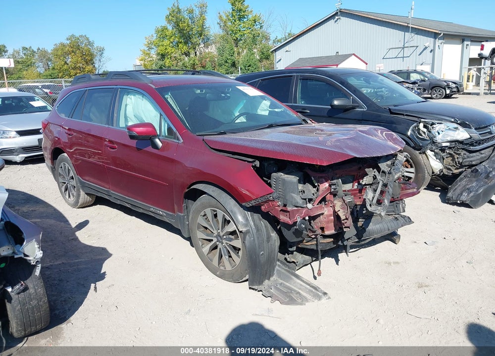 2015 SUBARU OUTBACK 2.5I LIMITED VIN: 4S4BSBNC6F3346588