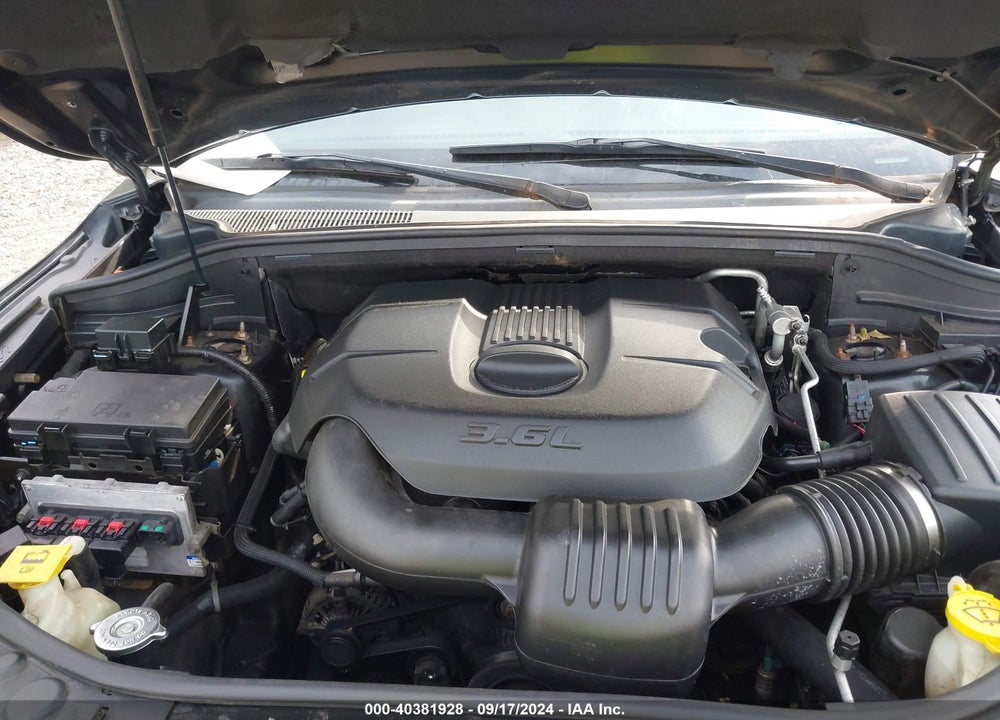 2011 DODGE DURANGO CREW VIN: 1D4RE4GG5BC645346
