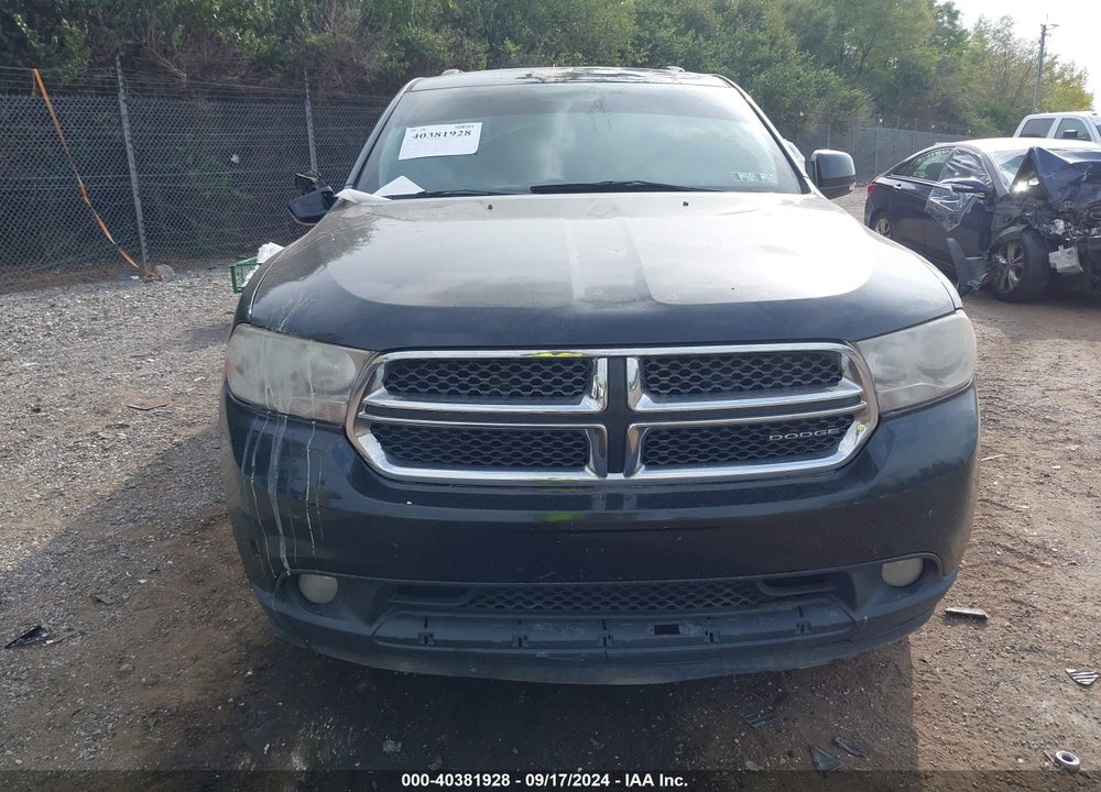 2011 DODGE DURANGO CREW VIN: 1D4RE4GG5BC645346