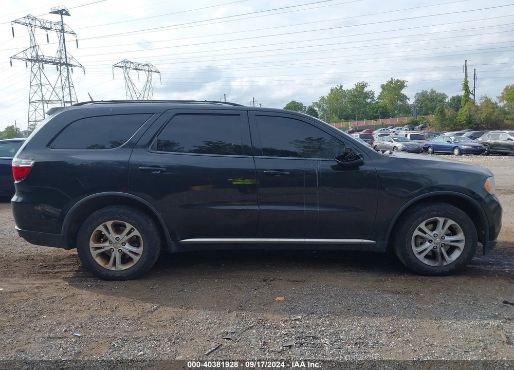 2011 DODGE DURANGO CREW VIN: 1D4RE4GG5BC645346