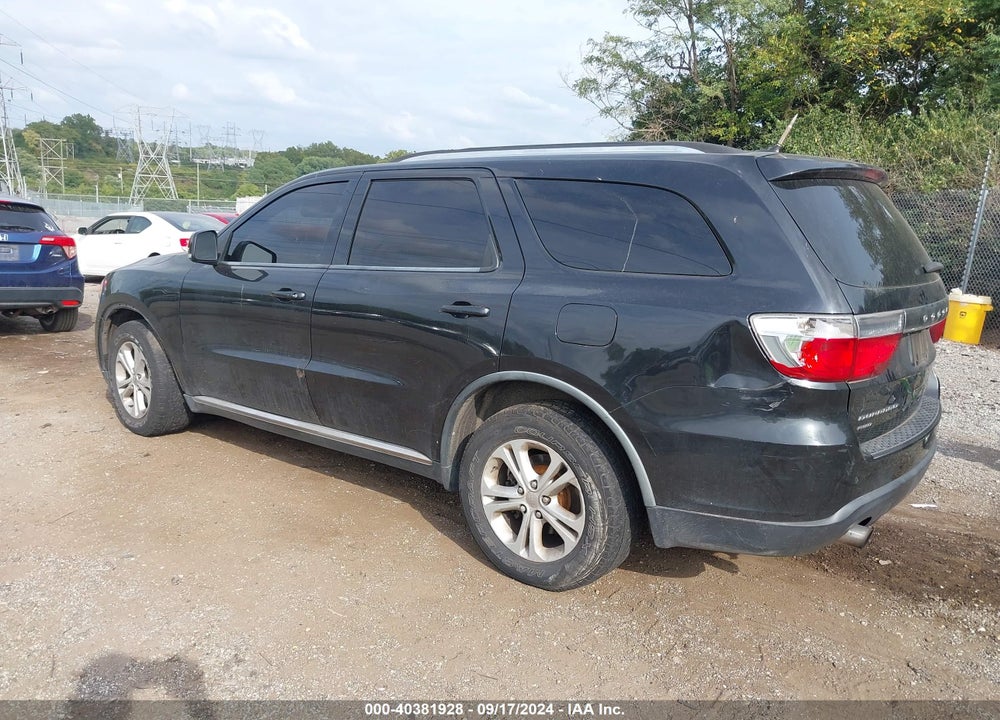 2011 DODGE DURANGO CREW VIN: 1D4RE4GG5BC645346