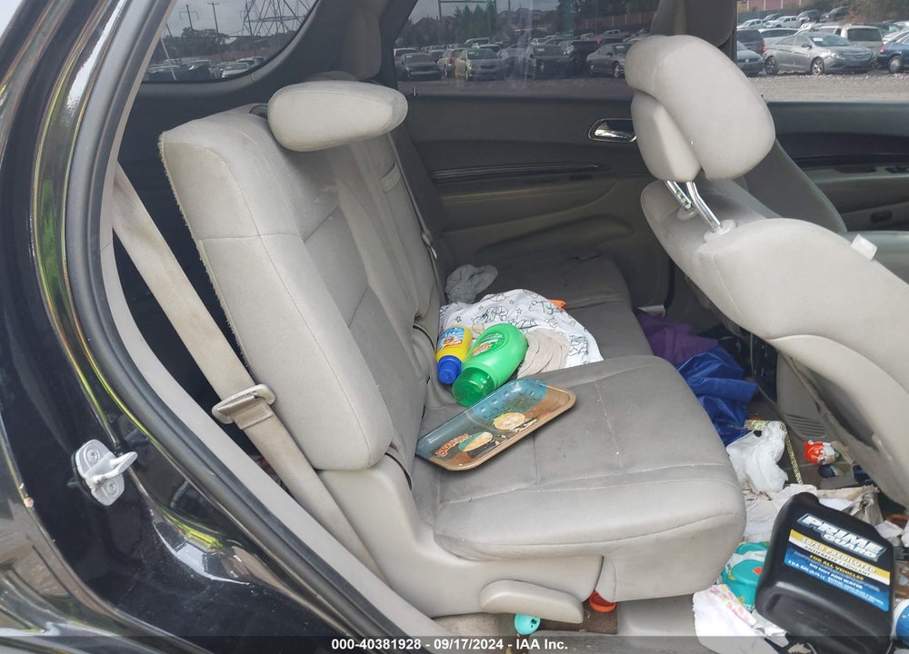 2011 DODGE DURANGO CREW VIN: 1D4RE4GG5BC645346