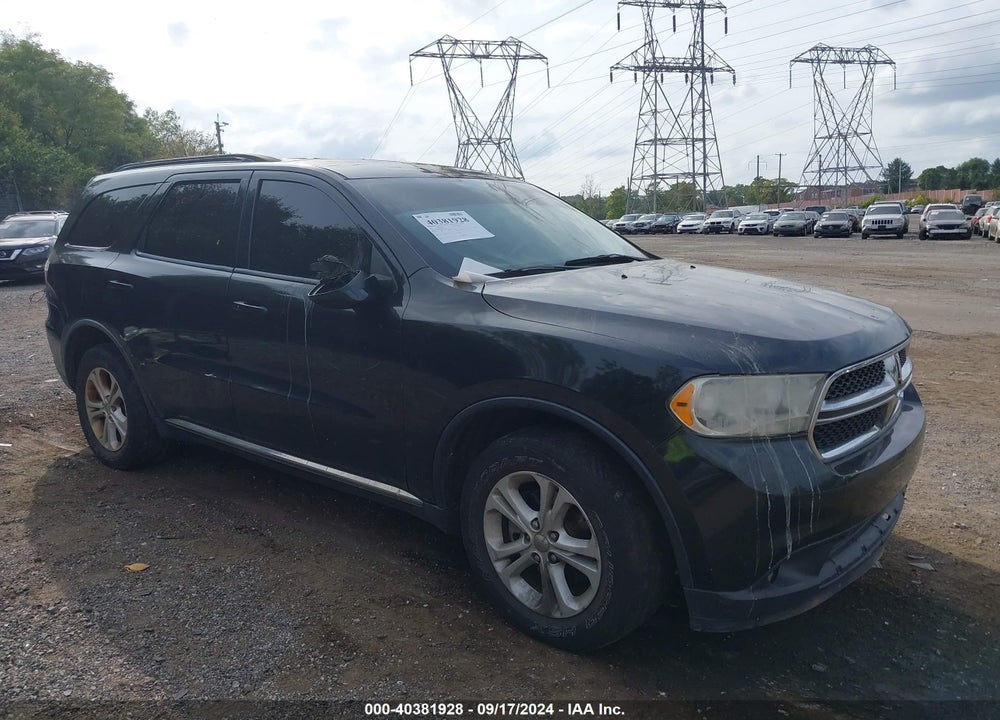2011 DODGE DURANGO CREW VIN: 1D4RE4GG5BC645346