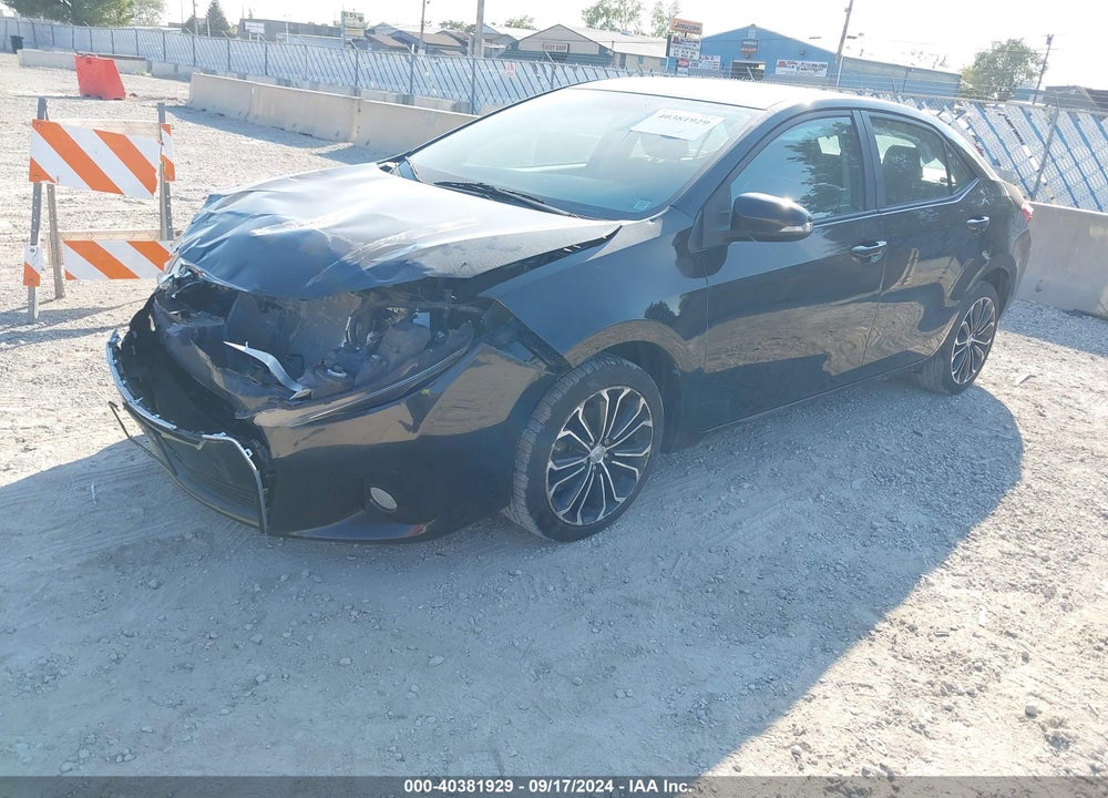 2015 TOYOTA COROLLA S PLUS VIN: 2T1BURHE3FC481328