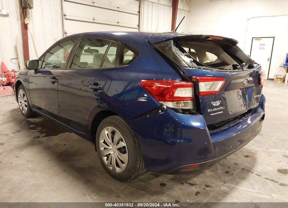 2018 SUBARU IMPREZA 2.0I VIN: 4S3GTAA67J3702203