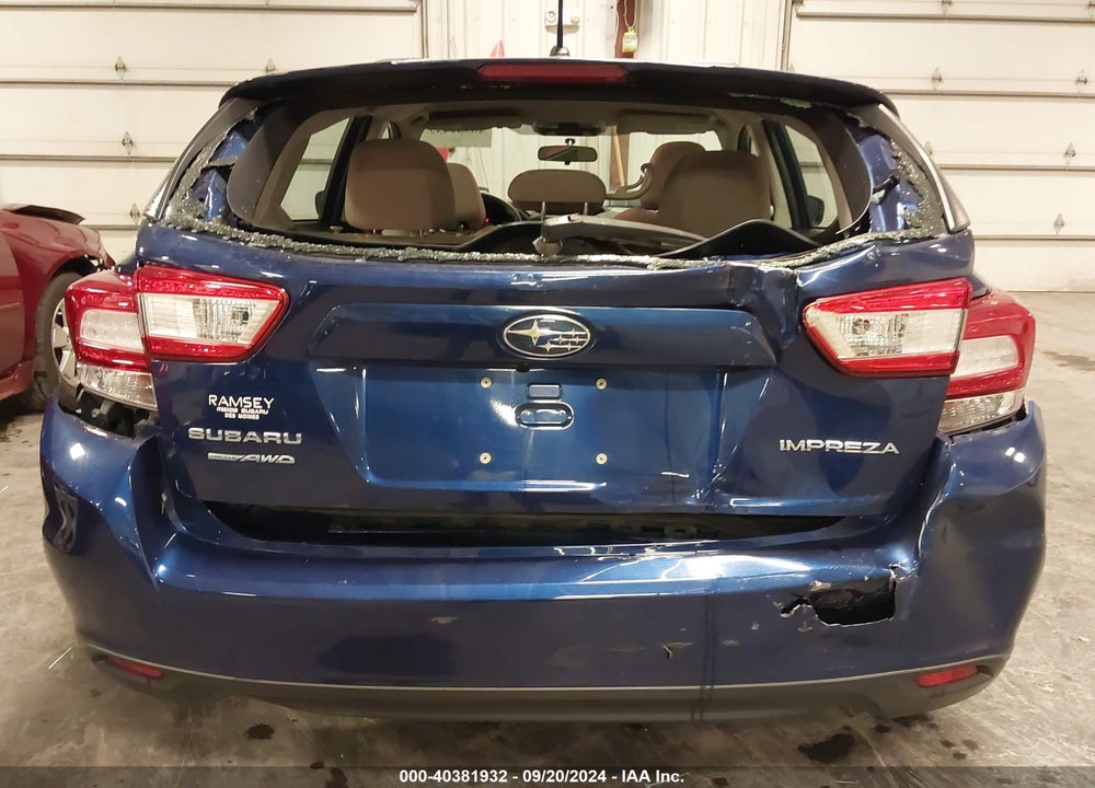 2018 SUBARU IMPREZA 2.0I VIN: 4S3GTAA67J3702203