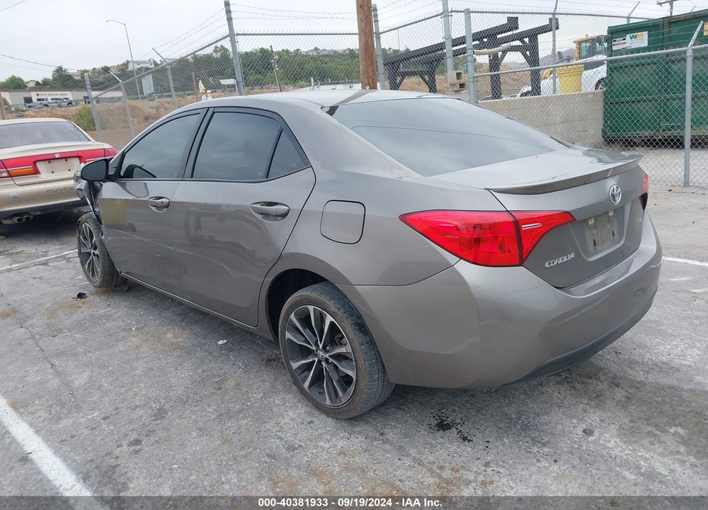 2018 TOYOTA COROLLA SE VIN: 5YFBURHE5JP819434