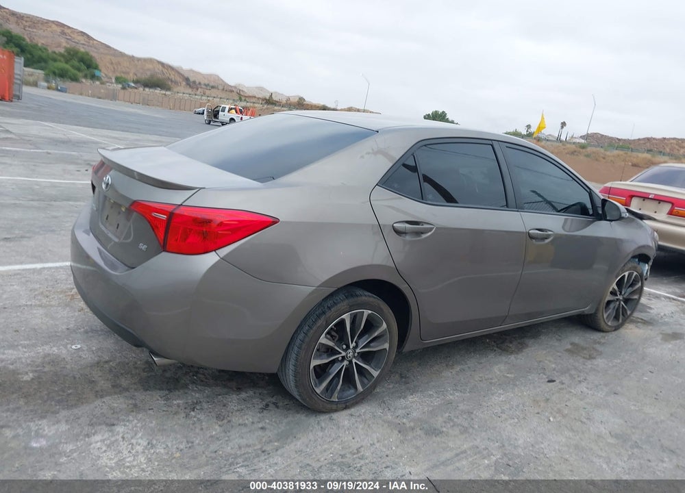 2018 TOYOTA COROLLA SE VIN: 5YFBURHE5JP819434
