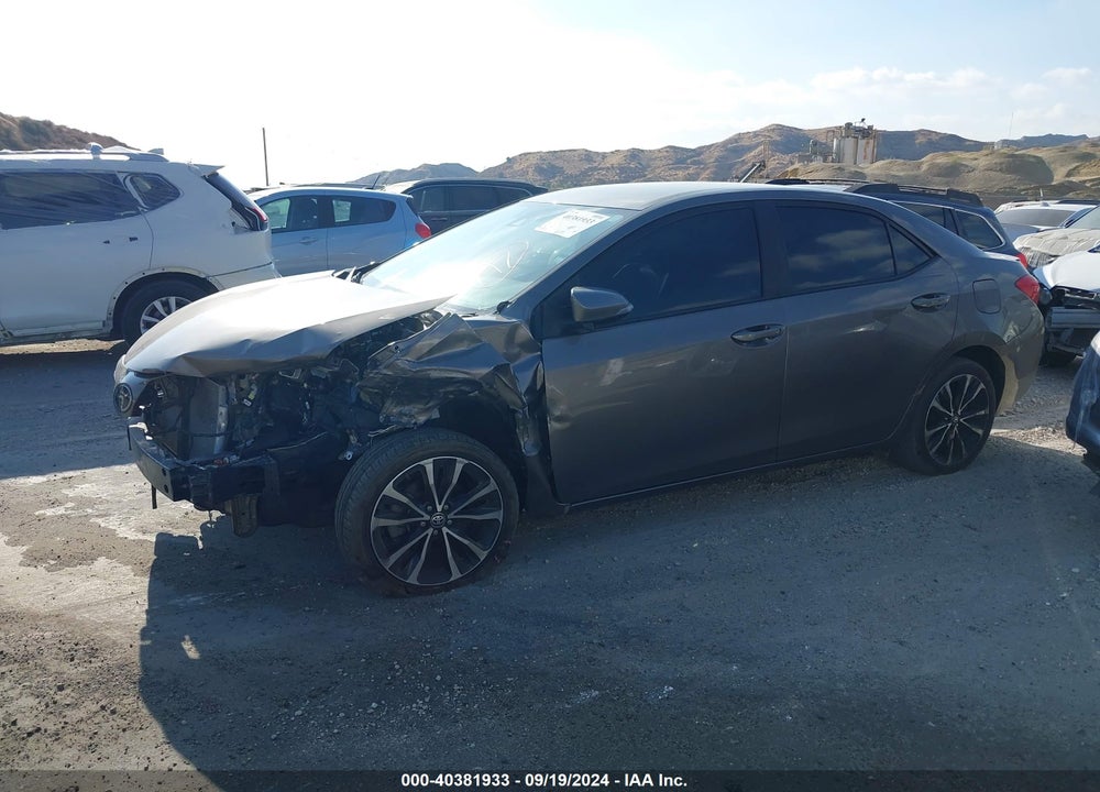 2018 TOYOTA COROLLA SE VIN: 5YFBURHE5JP819434