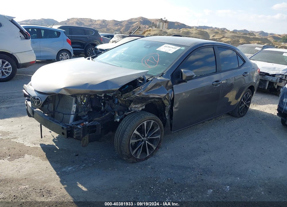 2018 TOYOTA COROLLA SE VIN: 5YFBURHE5JP819434