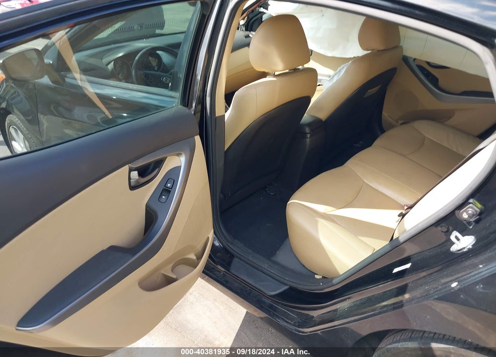 2013 HYUNDAI ELANTRA LIMITED VIN: KMHDH4AEXDU730309
