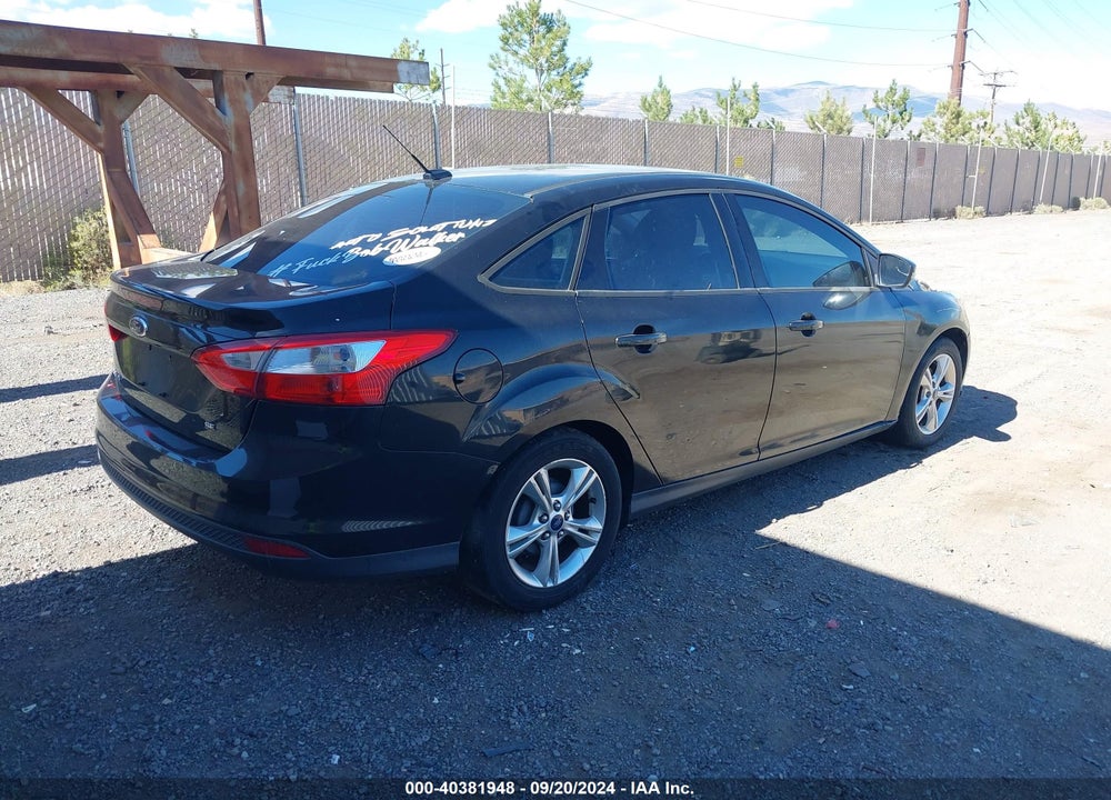2014 FORD FOCUS SE VIN: 1FADP3F20EL139225