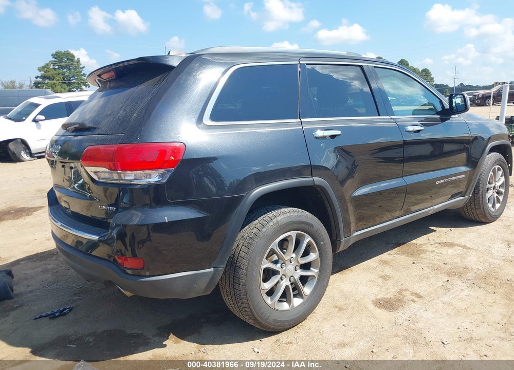 2014 JEEP GRAND CHEROKEE LIMITED VIN: 1C4RJFBG1EC316028