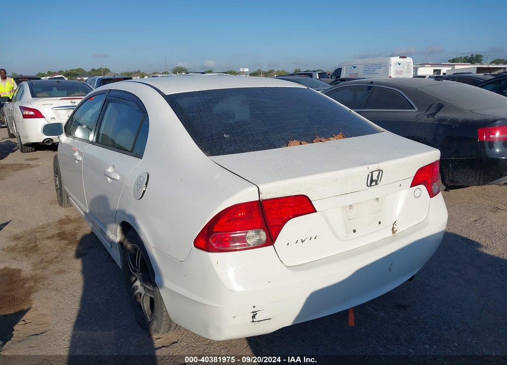2007 HONDA CIVIC LX VIN: 1HGFA165X7L017558