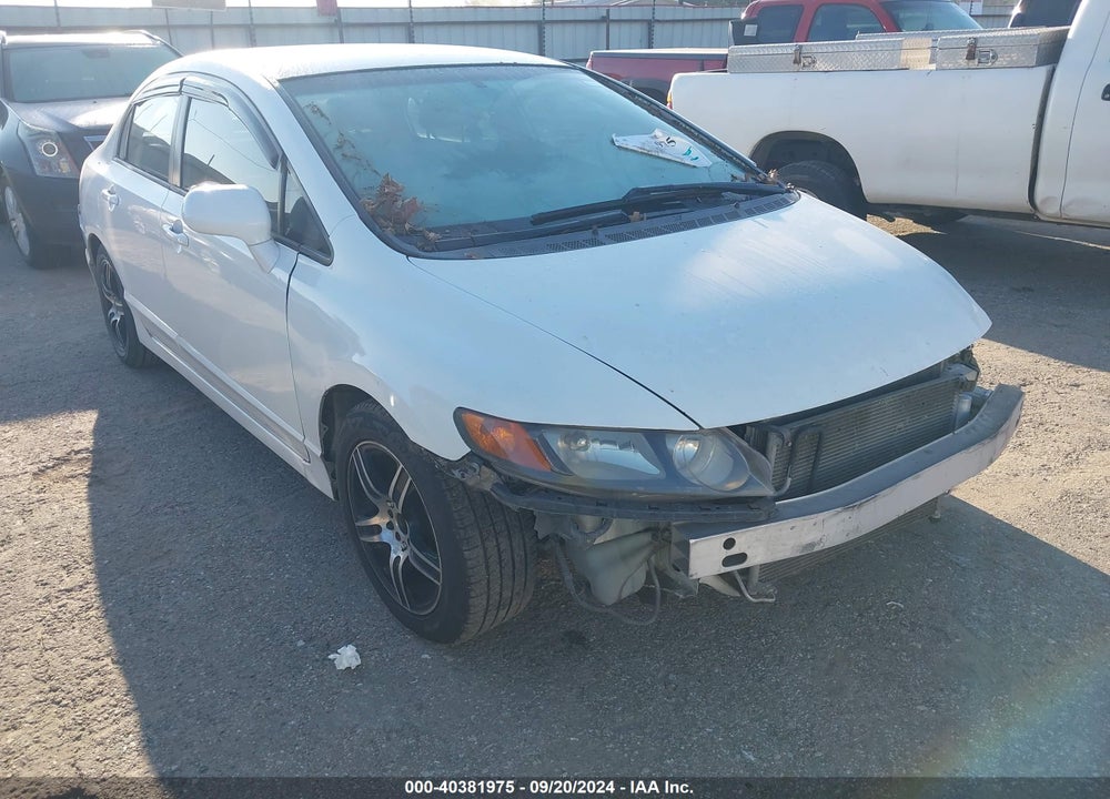 2007 HONDA CIVIC LX VIN: 1HGFA165X7L017558