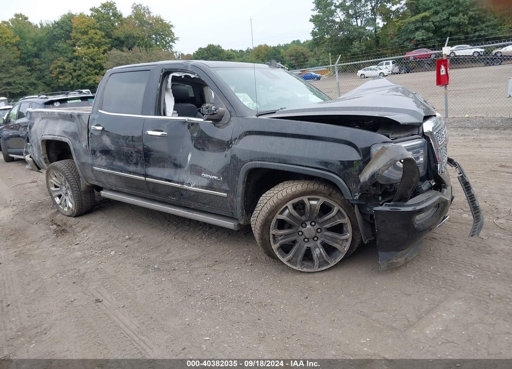 2018 GMC SIERRA 1500 DENALI VIN: 3GTU2PEJ7JG626342
