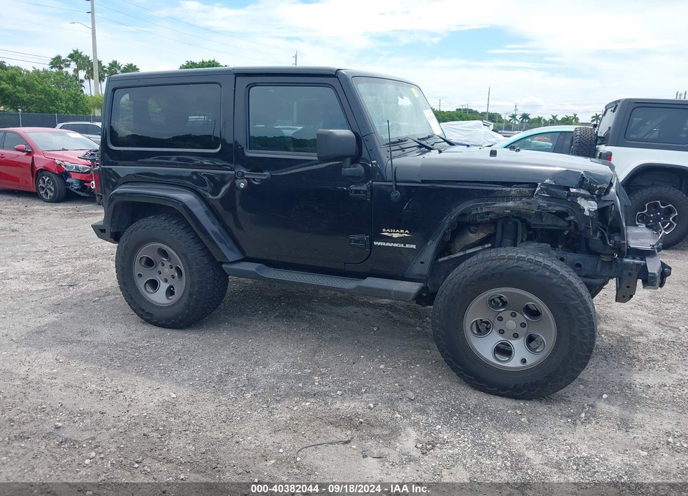 2012 JEEP WRANGLER SAHARA VIN: 1C4AJWBG6CL190372