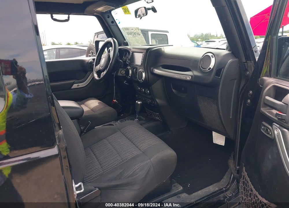 2012 JEEP WRANGLER SAHARA VIN: 1C4AJWBG6CL190372