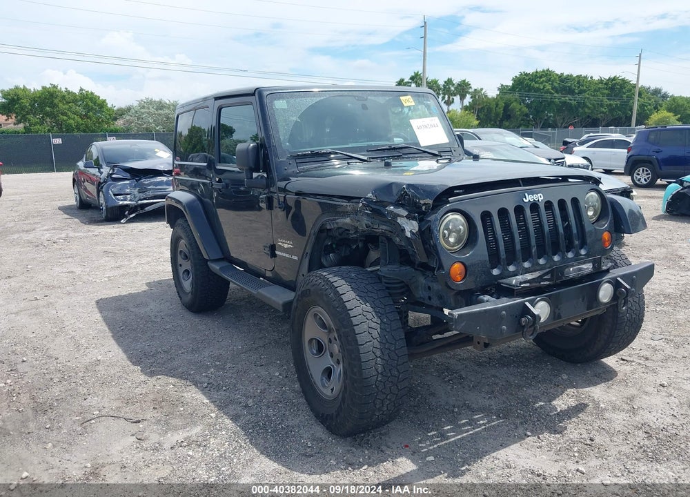 2012 JEEP WRANGLER SAHARA VIN: 1C4AJWBG6CL190372