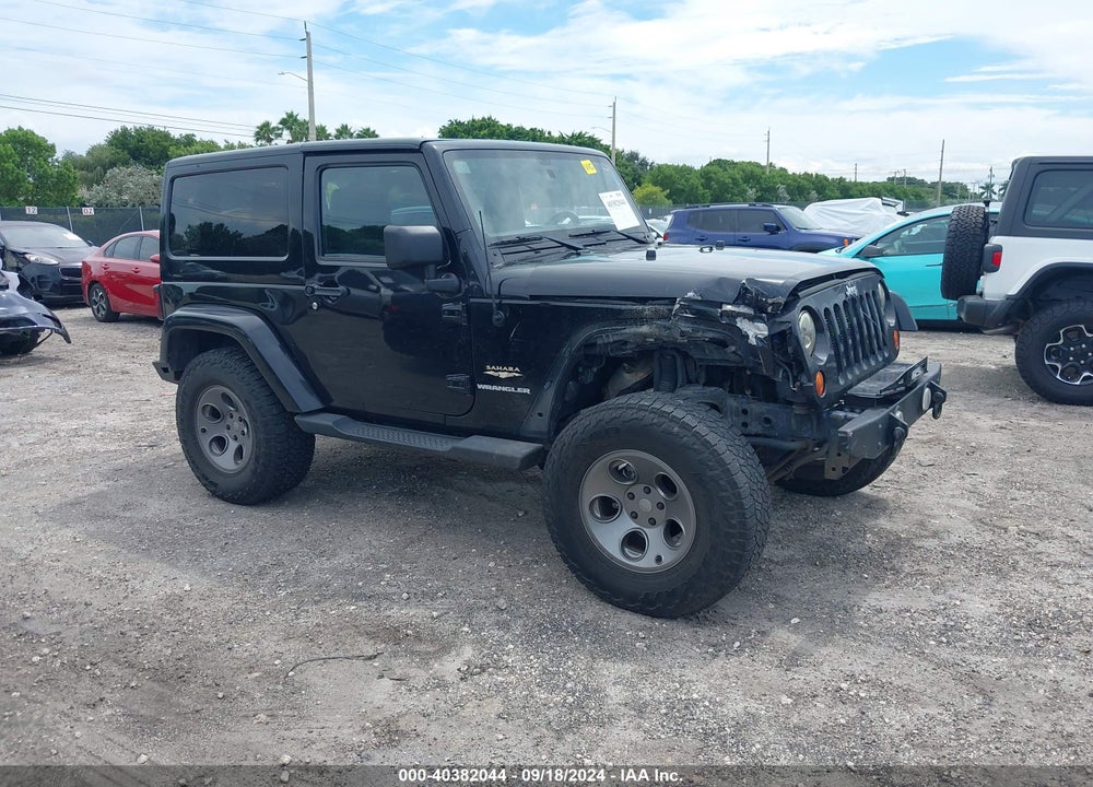2012 JEEP WRANGLER SAHARA VIN: 1C4AJWBG6CL190372